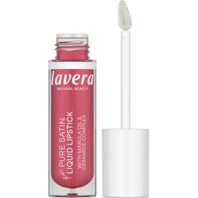 lavera Rouge à lèvres liquide pur satin Sweet Peony 04 Résultat de couleur intense Formule nourrissante Finition douce et brillante Cosmétique naturel 1 pièce lavera Rouge à lèvres liquide pur satin Sweet Peony 04 Résultat de couleur intense Formule nourrissante Finition douce et brillante Cosmétique naturel 1 pièce
