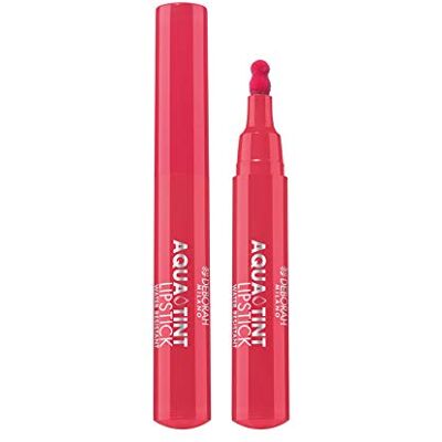 DEBORAH Milano Aqua Tint Lipstick avec Aloe Vera, couleur lèvres longue durée n°06 Geranium, marqueur imperméable hydratant et brillant, donne des lèvres moelleuses et satinées 2,5 g DEBORAH Milano Aqua Tint Lipstick avec Aloe Vera, couleur lèvres longue durée n°06 Geranium, marqueur imperméable hydratant et brillant, donne des lèvres moelleuses et satinées 2,5 g
