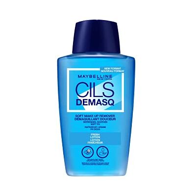 Maybelline New York Démaquillant Douceur Yeux Cils Demasq Formule apaisante, pH doux adapté pH lacrymal, Testé ophtalmologique, Respecte contour œil fragile Maybelline New York Démaquillant Douceur Yeux Cils Demasq Formule apaisante, pH doux adapté pH lacrymal, Testé ophtalmologique, Respecte contour œil fragile