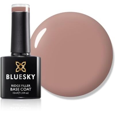BLUESKY Vernis à ongles gel Ridge Filler Base Coat, MB05, Nude, 10 ml, Vernis à ongles gel, Vernis à ongles lisse, couvrant les rainures (durcissement sous lampe UV nécessaire) 10 ml BLUESKY Vernis à ongles gel Ridge Filler Base Coat, MB05, Nude, 10 ml, Vernis à ongles gel, Vernis à ongles lisse, couvrant les rainures (durcissement sous lampe UV nécessaire) 10 ml