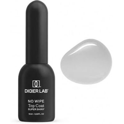 DIDIER LAB Top coat gel transparent de qualité supérieure super brillant pour vernis à ongles en gel UV – Sans TPO et HEMA – Résistant aux rayures et aux éclats – Pour manucure brillante et durable DIDIER LAB Top coat gel transparent de qualité supérieure super brillant pour vernis à ongles en gel UV – Sans TPO et HEMA – Résistant aux rayures et aux éclats – Pour manucure brillante et durable
