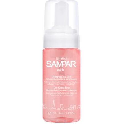 Sampar Nettoyage à Sec Mousse Micellaire sans Rinçage Tous Types de Peaux Démaquillant à 99% d'Origine Naturelle Visage, Yeux, Lèvres et Waterproof Flacon Pompe 100ml Sampar Nettoyage à Sec Mousse Micellaire sans Rinçage Tous Types de Peaux Démaquillant à 99% d'Origine Naturelle Visage, Yeux, Lèvres et Waterproof Flacon Pompe 100ml