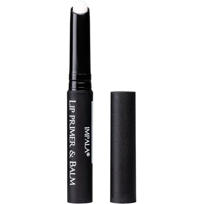 Impala Lip Primer, Baume imperméable Base transparente Protège, hydrate et soulage les lèvres sèches Base de maquillage 2,5 gr Impala Lip Primer, Baume imperméable Base transparente Protège, hydrate et soulage les lèvres sèches Base de maquillage 2,5 gr