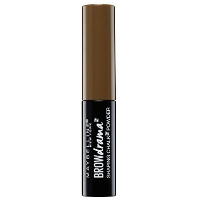 Maybelline Brow Drama Shaping Chalk Powder Nr. 130 Dark Blonde Poudre à sourcils veloutée pour des sourcils naturels aux contours doux Maybelline Brow Drama Shaping Chalk Powder Nr. 130 Dark Blonde Poudre à sourcils veloutée pour des sourcils naturels aux contours doux