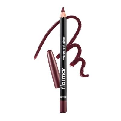 Flormar Waterproof Lipliner Crayon a Levre Waterproof – Longue Tenue et Résistant aux Bavures – Définition Naturelle pour Tous les Teints – Crayon Contour des Lèvres Nude, 231 Berry Stain Flormar Waterproof Lipliner Crayon a Levre Waterproof – Longue Tenue et Résistant aux Bavures – Définition Naturelle pour Tous les Teints – Crayon Contour des Lèvres Nude, 231 Berry Stain