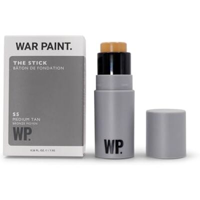 War Paint Multi-Use Concealer and Foundation Stick for Men, Medium Tan 7.5g War Paint Multi-Use Concealer and Foundation Stick for Men, Medium Tan 7.5g