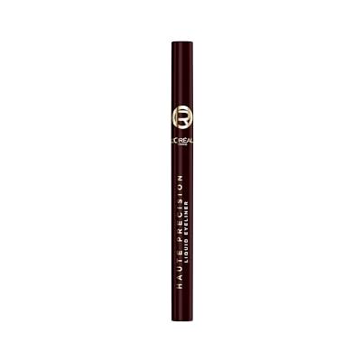 L'Oreal Paris L'Oréal Paris Eye Makeup Haute Precision Eyeliner pour une couleur intense et des lignes précises, crayon à paupières liquide, résistant à l'eau et tenue 24h, bordeaux cachemire L'Oreal Paris L'Oréal Paris Eye Makeup Haute Precision Eyeliner pour une couleur intense et des lignes précises, crayon à paupières liquide, résistant à l'eau et tenue 24h, bordeaux cachemire