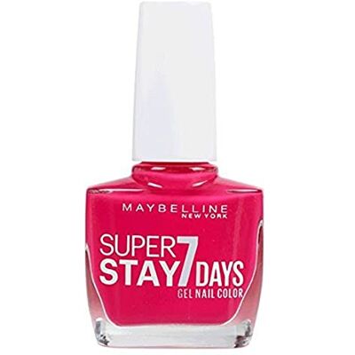 Maybelline SuperStay 7 Days Vernis à ongles gel Couleur n° 190 Rose Volt 10 ml Maybelline SuperStay 7 Days Vernis à ongles gel Couleur n° 190 Rose Volt 10 ml