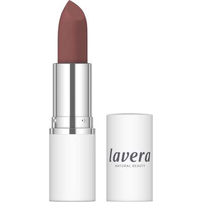 lavera Velvet Matt Lipstick Auburn Brown 02 Rouges à lèvres Cosmétiques naturels sans silicone Beurre floral bio & Huile de tournesol bio 4,5g lavera Velvet Matt Lipstick Auburn Brown 02 Rouges à lèvres Cosmétiques naturels sans silicone Beurre floral bio & Huile de tournesol bio 4,5g