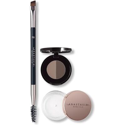 Anastasia Beverly Hills Kit sourcils Soft Arch Marron foncé Anastasia Beverly Hills Kit sourcils Soft Arch Marron foncé