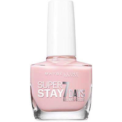 Maybelline New York – Vernis à Ongles Professionnel – Technologie Gel – Super Stay 7 Days – Teinte : Barely Sheer (113) Maybelline New York – Vernis à Ongles Professionnel – Technologie Gel – Super Stay 7 Days – Teinte : Barely Sheer (113)