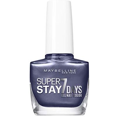 Maybelline New York Super Stay 7 Days Urban Steel 909 Lot de 3 vernis à ongles (3 x 10 millilitres) Maybelline New York Super Stay 7 Days Urban Steel 909 Lot de 3 vernis à ongles (3 x 10 millilitres)