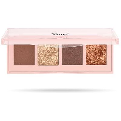 Pupa Vamp! 4 Palette à paupières 002 Gold Bronze Pupa Vamp! 4 Palette à paupières 002 Gold Bronze