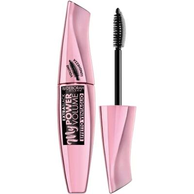 DEBORAH Milano Mascara My Power Volume Extra Black Cille Effet éventail plus épais, courbées et allongées DEBORAH Milano Mascara My Power Volume Extra Black Cille Effet éventail plus épais, courbées et allongées
