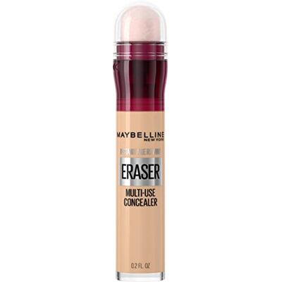 Maybelline New York Instant Anti Age Eraser 01 Light Réduit les cernes en un seul swipe Avec applicateur éponge intégré Beige 6,8 ml Maybelline New York Instant Anti Age Eraser 01 Light Réduit les cernes en un seul swipe Avec applicateur éponge intégré Beige 6,8 ml