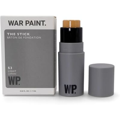 War Paint for Men Correcteur et fond de teint multi-usages en stick. Unifie le teint, camoufle les imperfections et les cernes. Application rapide. S3 Light 7,5 g War Paint for Men Correcteur et fond de teint multi-usages en stick. Unifie le teint, camoufle les imperfections et les cernes. Application rapide. S3 Light 7,5 g