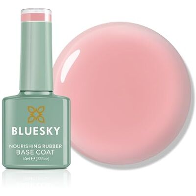 BLUESKY Rubber Base Coat 10ml – Subtle Romance BNR07, Base Gel for Nails, Strengthening Gel Base Coat for 21 Day Manicure, LED UV Lamp Required BLUESKY Rubber Base Coat 10ml – Subtle Romance BNR07, Base Gel for Nails, Strengthening Gel Base Coat for 21 Day Manicure, LED UV Lamp Required