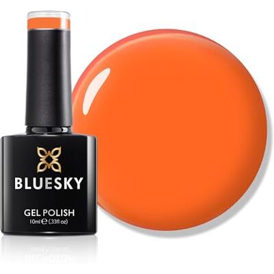 BLUESKY Gel Nail Polish 10ml, Re-Member AW2308, Orange Soak-Off Gel Polish for 21 Day Manicure, Professional, Salon & Home Use, Requires Curing Under UV/LED Lamp BLUESKY Gel Nail Polish 10ml, Re-Member AW2308, Orange Soak-Off Gel Polish for 21 Day Manicure, Professional, Salon & Home Use, Requires Curing Under UV/LED Lamp
