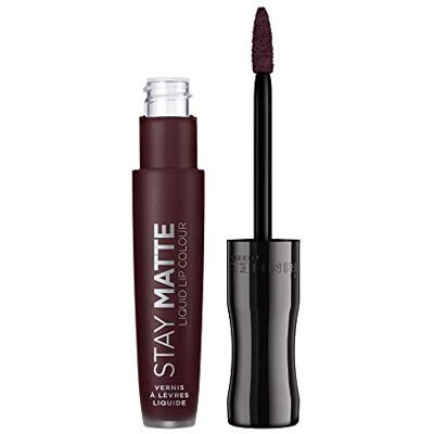 Rimmel Rouge à Lèvres Stay Matte Liquide Fini mat Waterproof et sans transfert 870 Damn Hot 5,5ml Rimmel Rouge à Lèvres Stay Matte Liquide Fini mat Waterproof et sans transfert 870 Damn Hot 5,5ml