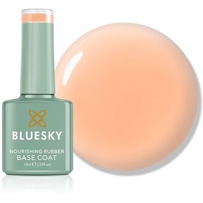 BLUESKY Rubber Base Coat 10ml – Citrus Breeze BNR05, Base Gel for Nails, Strengthening Gel Base Coat for 21 Day Manicure, LED UV Lamp Required BLUESKY Rubber Base Coat 10ml – Citrus Breeze BNR05, Base Gel for Nails, Strengthening Gel Base Coat for 21 Day Manicure, LED UV Lamp Required