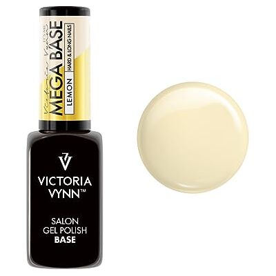 VICTORIA VYNN Mega Base Lemon, 8 ml. Vernis à ongles semi-permanent VICTORIA VYNN Mega Base Lemon, 8 ml. Vernis à ongles semi-permanent