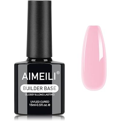 AIMEILI 15ml Gel Construction Ongle UV 8 en 1, Macaron Builder Gel Base et Structure pour Extensions, Renforcement et Réparation de Manucure Nail Art 1439 AIMEILI 15ml Gel Construction Ongle UV 8 en 1, Macaron Builder Gel Base et Structure pour Extensions, Renforcement et Réparation de Manucure Nail Art 1439