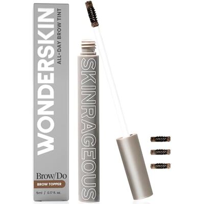 Wonderskin Brow/Do Gel Sourcils de Skinrageous Mascara pour sourcils à longue durée imperméable et à l'épreuve de transfert (Dark Brunette) Wonderskin Brow/Do Gel Sourcils de Skinrageous Mascara pour sourcils à longue durée imperméable et à l'épreuve de transfert (Dark Brunette)
