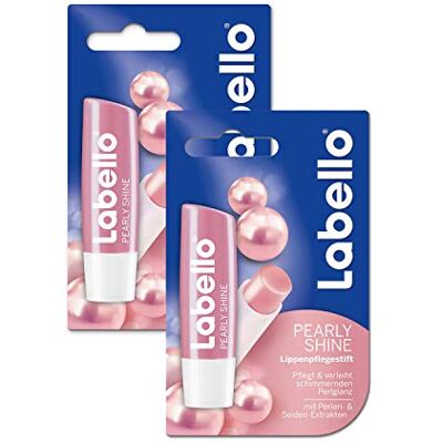 Labello NIVEA Cherry Shine (2 x 5,5 ml) Baume à lèvres enrichi en huiles naturelles et pigments brillants, soin des lèvres, hydratation longue durée pendant 24 heures Labello NIVEA Cherry Shine (2 x 5,5 ml) Baume à lèvres enrichi en huiles naturelles et pigments brillants, soin des lèvres, hydratation longue durée pendant 24 heures