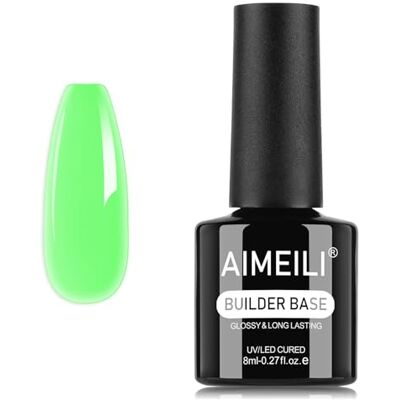 AIMEILI Gel Construction Ongle UV 8 en 1, Néon Macaron Builder Gel Base et Structure pour Extensions, Renforcement et Réparation de Manucure Nail Art 8ml 1368 AIMEILI Gel Construction Ongle UV 8 en 1, Néon Macaron Builder Gel Base et Structure pour Extensions, Renforcement et Réparation de Manucure Nail Art 8ml 1368