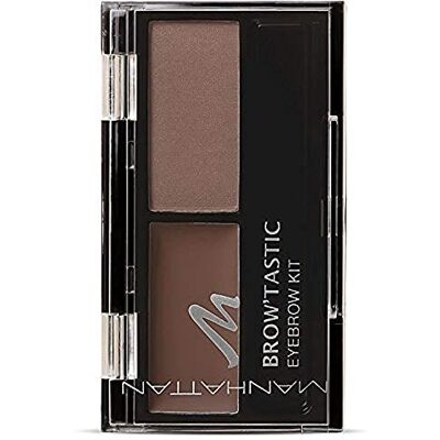 Manhattan Blondy Brow Kit pour sourcils - Aspect naturel, Longue tenue, Inclut pinceau et peigne Manhattan Blondy Brow Kit pour sourcils - Aspect naturel, Longue tenue, Inclut pinceau et peigne