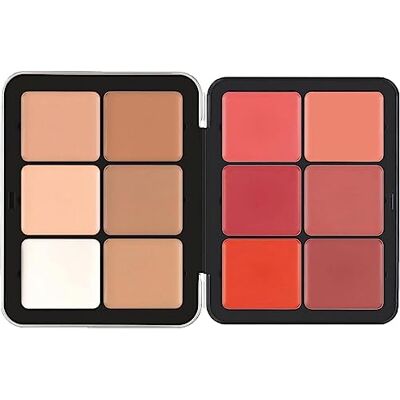 FAFOUR Carla Secret Concealer Palette de maquillage, crème blush palette, longue tenue Full Coverage Makeup pour une peau impeccable (#3) FAFOUR Carla Secret Concealer Palette de maquillage, crème blush palette, longue tenue Full Coverage Makeup pour une peau impeccable (#3)