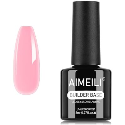AIMEILI Gel Construction Ongle UV 8 en 1, Néon Macaron Builder Gel Base et Structure pour Extensions, Renforcement et Réparation de Manucure Nail Art 8ml 1378 AIMEILI Gel Construction Ongle UV 8 en 1, Néon Macaron Builder Gel Base et Structure pour Extensions, Renforcement et Réparation de Manucure Nail Art 8ml 1378