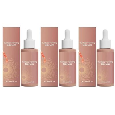 Horolas Lot de 3 gouttes de bronzage pour le visage et le corps Gouttes de bronzage liquides pour augmenter naturellement la mélanine Améliore le teint de la peau en continu Horolas Lot de 3 gouttes de bronzage pour le visage et le corps Gouttes de bronzage liquides pour augmenter naturellement la mélanine Améliore le teint de la peau en continu
