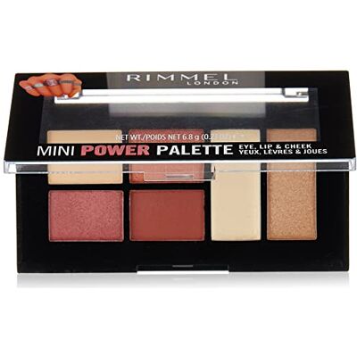 Rimmel London Mini Power Palette 006 Fierce, 8 g Rimmel London Mini Power Palette 006 Fierce, 8 g