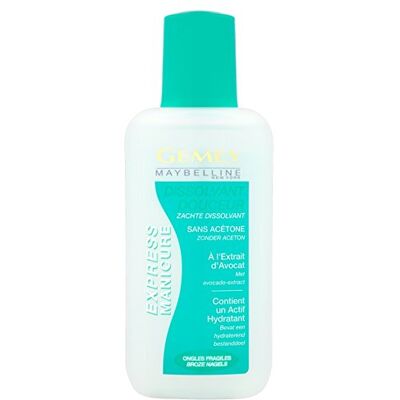 Maybelline New York Express Manucure Dissolvant Douceur 125 ml, Liquide Maybelline New York Express Manucure Dissolvant Douceur 125 ml, Liquide