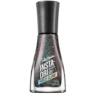 Sally Hansen Insta-Dri Holo-Glow Chrome Zone Vernis à ongles, facile à utiliser, résistant, belles couleurs, s'applique facilement sur les ongles, ne bave pas, 8 g Sally Hansen Insta-Dri Holo-Glow Chrome Zone Vernis à ongles, facile à utiliser, résistant, belles couleurs, s'applique facilement sur les ongles, ne bave pas, 8 g