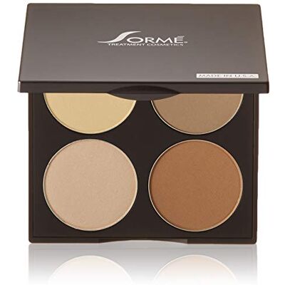 SORMÉ Sorme Cosmetics Kit professionnel de contour et stroboscopique pour femme Palette de 56,7 g SORMÉ Sorme Cosmetics Kit professionnel de contour et stroboscopique pour femme Palette de 56,7 g