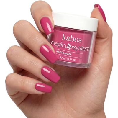 Kabos Magic Dip System Dipping Powder Poudre Acrylique Rose pour Ongles 023 Bubble Pink 20 g Poudre Acrylique Nails Nail Art Poudre pour Ongles Kabos Magic Dip System Dipping Powder Poudre Acrylique Rose pour Ongles 023 Bubble Pink 20 g Poudre Acrylique Nails Nail Art Poudre pour Ongles