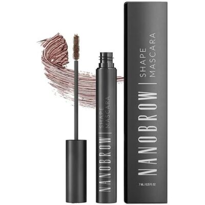 NANOBROW Wenkbrauwmascara Shape Mascara Perfecte wenkbrauw definitie, eenvoudig stylen wenkbrauw (Brown) NANOBROW Wenkbrauwmascara Shape Mascara Perfecte wenkbrauw definitie, eenvoudig stylen wenkbrauw (Brown)