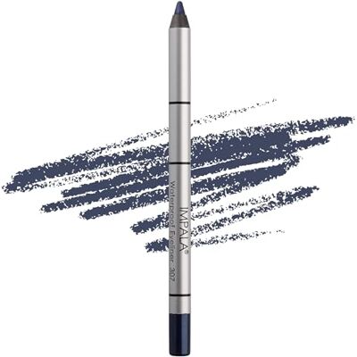 Impala Crayon Yeux Crémeux et Waterproof Couleur 307 Bleu Marine Métallisé Contour Défini ou Effet Fumé Texture Dense et Crémeuse Couleur Brillante, Longue Durée et Waterproof Impala Crayon Yeux Crémeux et Waterproof Couleur 307 Bleu Marine Métallisé Contour Défini ou Effet Fumé Texture Dense et Crémeuse Couleur Brillante, Longue Durée et Waterproof