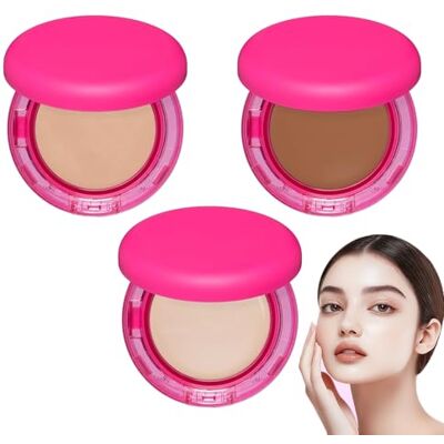 blmcoos Peptide Baume Foundation, Baume Fondation pour Peaux Matures, Poudre D'Couverture Moyenne, Anti-Vieillissement, Ne Détachait pas, Hydrate, Texture Lisse, Illuminez Le Teint (#2#3#4) blmcoos Peptide Baume Foundation, Baume Fondation pour Peaux Matures, Poudre D'Couverture Moyenne, Anti-Vieillissement, Ne Détachait pas, Hydrate, Texture Lisse, Illuminez Le Teint (#2#3#4)