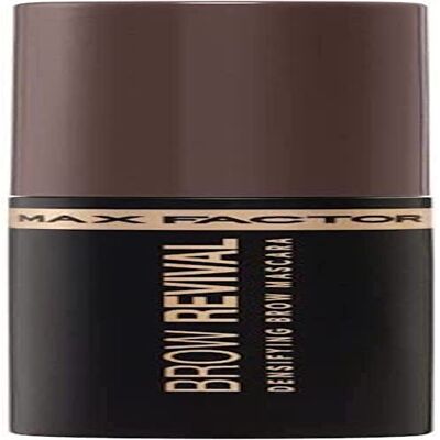 Max Factor Brow Revival 003 Gel dentaire pour sourcils avec huiles et fibres Noir Max Factor Brow Revival 003 Gel dentaire pour sourcils avec huiles et fibres Noir