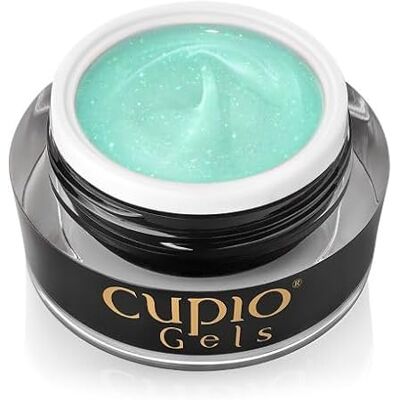 Cupio Gel de construction Glitz & Glam Menthe scintillante 15 g Cupio Gel de construction Glitz & Glam Menthe scintillante 15 g