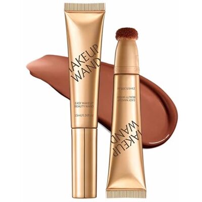 YUNFAN Sculpt Tape and Blush Tape Duo,Ensemble Blush et Bronzeur,Mur De Beauté Contour Imperméable,2 en 1 Contour Liquide Beauté,Bâton Contour Crème Maquillage Avec Applicateur (Contouring 02#) YUNFAN Sculpt Tape and Blush Tape Duo,Ensemble Blush et Bronzeur,Mur De Beauté Contour Imperméable,2 en 1 Contour Liquide Beauté,Bâton Contour Crème Maquillage Avec Applicateur (Contouring 02#)