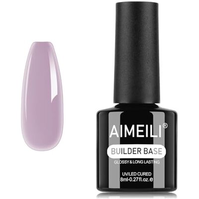 AIMEILI Gel Construction Ongle UV 8 en 1, Néon Macaron Builder Gel Base et Structure pour Extensions, Renforcement et Réparation de Manucure Nail Art 8ml 1383 AIMEILI Gel Construction Ongle UV 8 en 1, Néon Macaron Builder Gel Base et Structure pour Extensions, Renforcement et Réparation de Manucure Nail Art 8ml 1383