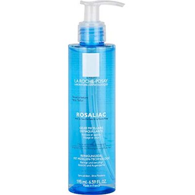 La Roche-Posay , Toleriane Rosaliac Gel Micellaire Démaquillant 195 ml Nettoie les impuretés et élimine le maquillage en douceur, laissant la peau fraîche, lisse et confortable. La Roche-Posay , Toleriane Rosaliac Gel Micellaire Démaquillant 195 ml Nettoie les impuretés et élimine le maquillage en douceur, laissant la peau fraîche, lisse et confortable.