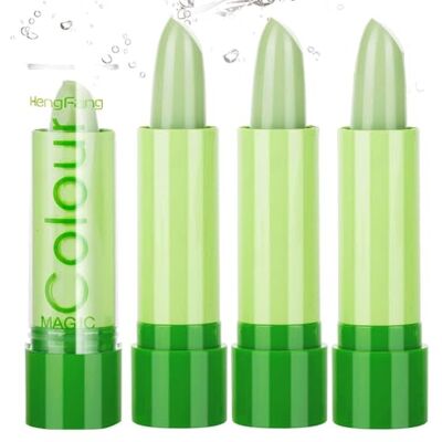 Gireatick 3PCS Aloe Vera Rouge à Lèvres, Couleur Magique Changeant Avec la Température, Brillant à Lèvres Hydratant Lèvre Pulpeuse Ensemble de Maquillage Pour Les Lèvres Longue Durée Gireatick 3PCS Aloe Vera Rouge à Lèvres, Couleur Magique Changeant Avec la Température, Brillant à Lèvres Hydratant Lèvre Pulpeuse Ensemble de Maquillage Pour Les Lèvres Longue Durée