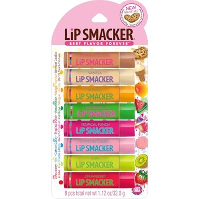 Lip Smacker Baume lèvres PARTY PACK S 8 BALMS Présentation : stick lèvres Contenance : 32 gr Lip Smacker Baume lèvres PARTY PACK S 8 BALMS Présentation : stick lèvres Contenance : 32 gr