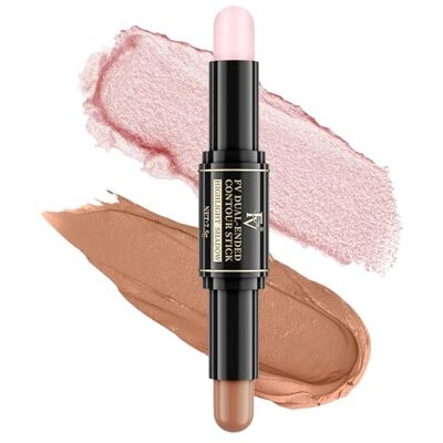 FV Stick de contour surligneur Texture crémeuse et facile à estomper Imperméable et longue durée Crayon de contour du visage pour tons de peau moyens 03 Medium FV Stick de contour surligneur Texture crémeuse et facile à estomper Imperméable et longue durée Crayon de contour du visage pour tons de peau moyens 03 Medium