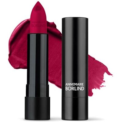 ANNEMARIE BÖRLIND Rouge à lèvres efficace NATURAL BEAUTY rouge mat (4 ml) – Couleurs intenses avec effet mat, l'acide hyaluronique hydrate et lisse les lèvres, végétalien.. ANNEMARIE BÖRLIND Rouge à lèvres efficace NATURAL BEAUTY rouge mat (4 ml) – Couleurs intenses avec effet mat, l'acide hyaluronique hydrate et lisse les lèvres, végétalien..
